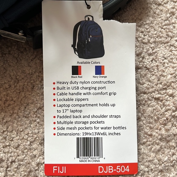 Brand New!! Dejuno backpack - Picture 3 of 3